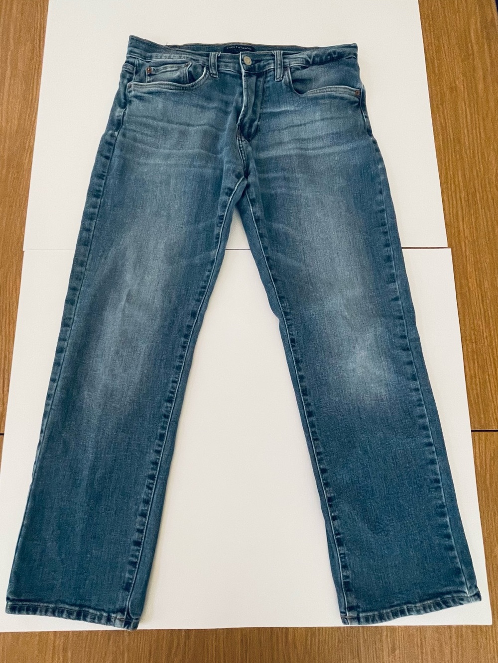 Lucky Brand Men's Straight Jeans in Medium Blue Wash 32x30